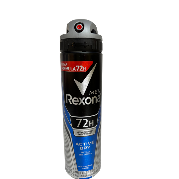 Kit 5 Unidades Desodorante Aerosol Rexona Men Active Dry 150ml