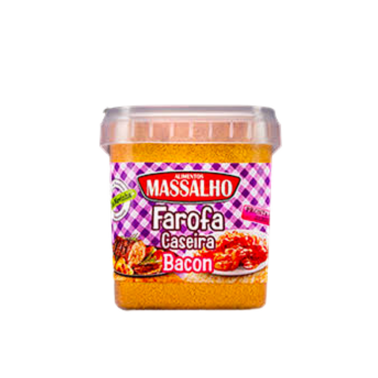 Massalho Farofa Caseira Bacon 400g