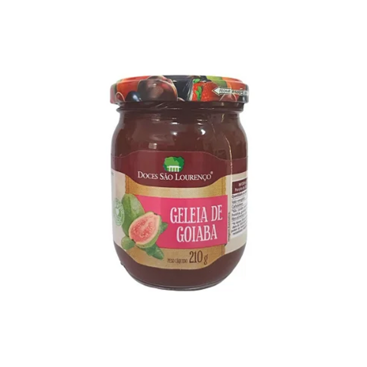 Doces São Lourenço Geleia de Goiaba 210 g
