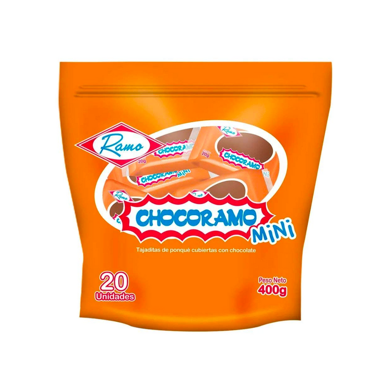 Mini Chocoramo 20 Unidades 400g