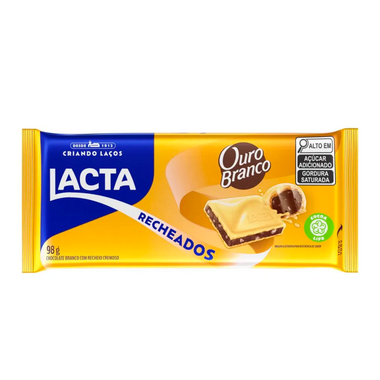 Chocolate Lacta Ouro Branco 98g