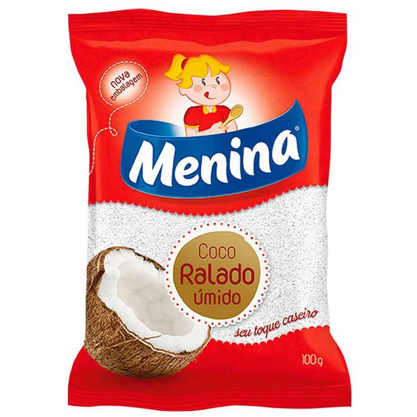 Coco ralado úmido Menina 100g