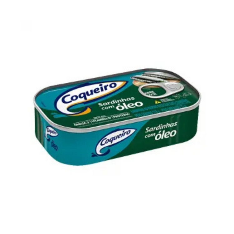Sardinhas com oleo Coqueiro 125g