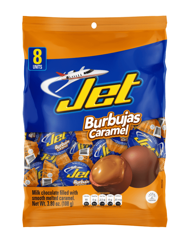 Jet Burbujas Caramel 108g