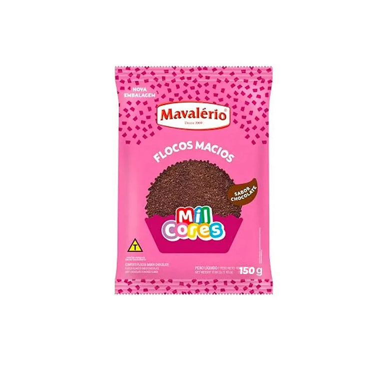 Mavalério Flocos Macios Mil Cores Sabor Chocolate 500g