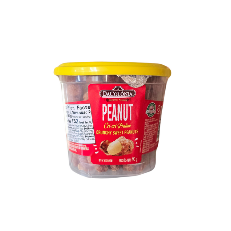 Crunchy Sweet Peanuts DaColonia 190g