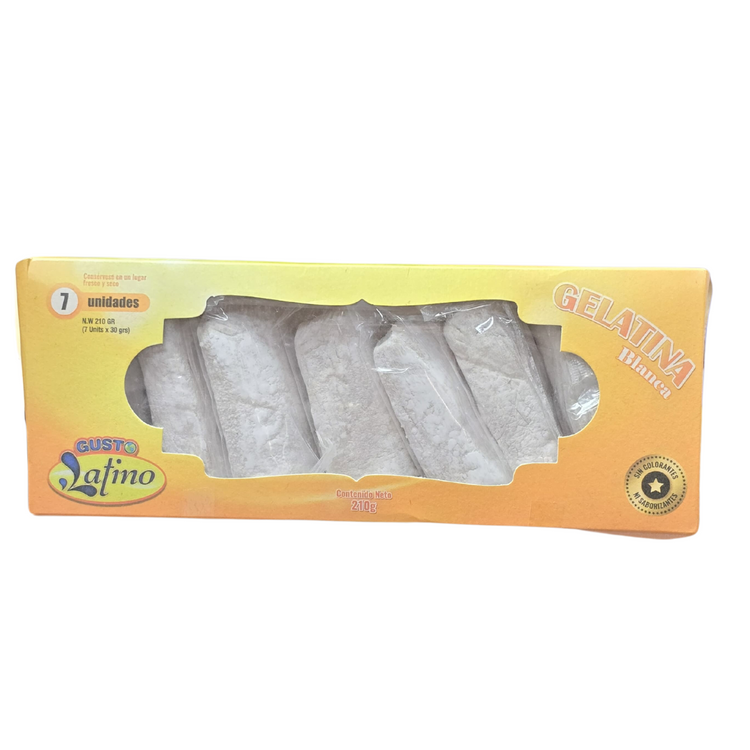 Gelatinas  Gusto Latino 7Unid