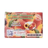 Cubos de panela instantanea sabor Durazno  El Trapiche x 48 -  320g