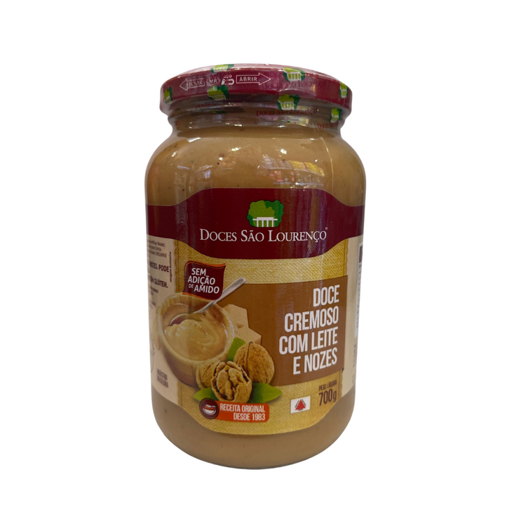 Doce cremoso com leite e nozes 700g