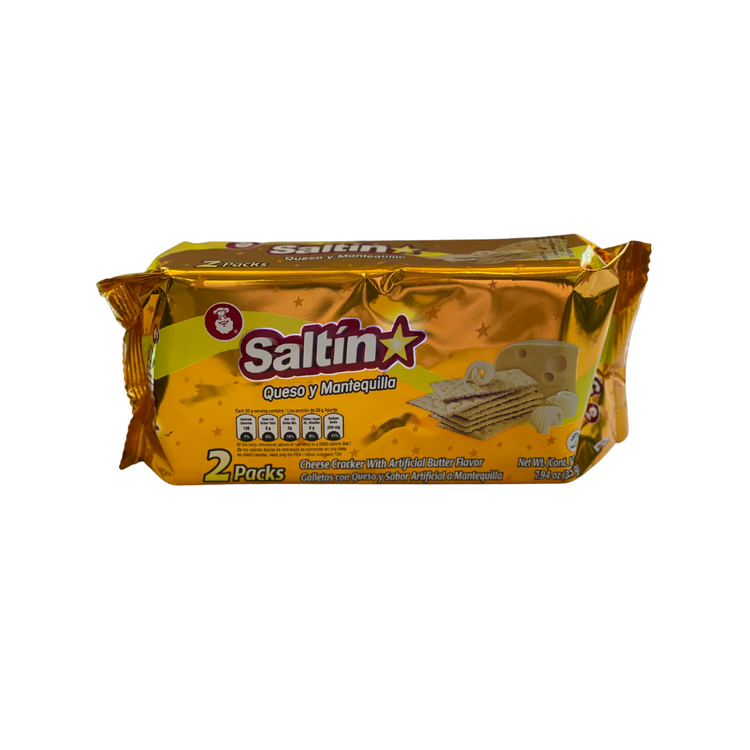 Saltin Queso y Mantequilla 225g